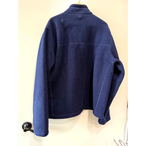 Timberland Blue mock neck  Polartec Men's Full Zip Fleece Jacket XL tall - Picture 2 of 9